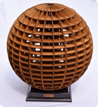 Holzlampe
