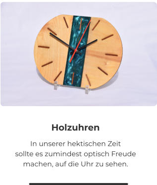 Holzuhr